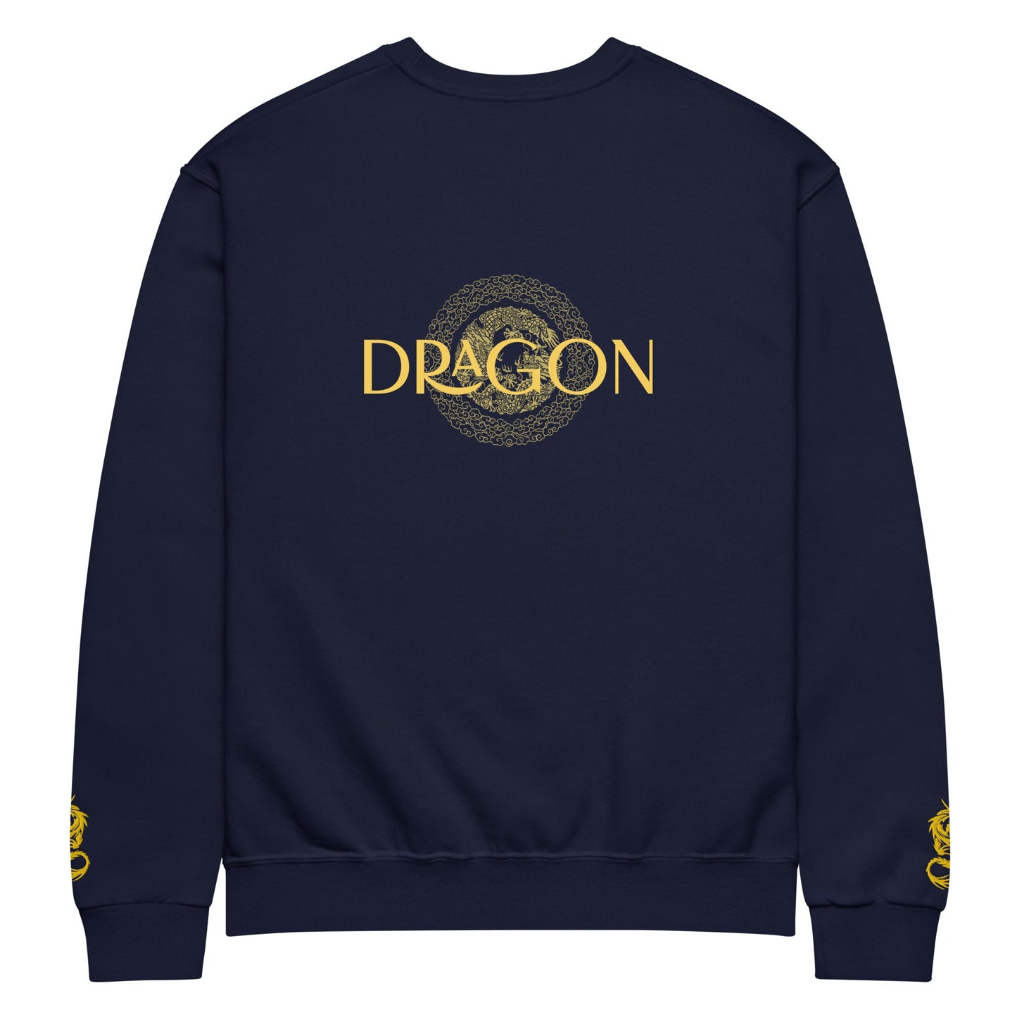 Sweat col rond unisexe Prestige™ Noir & Or "DRAGON" - Prestige SXM