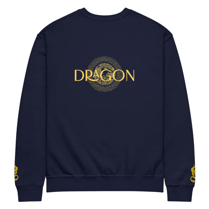 Sweat col rond unisexe Prestige™ Noir & Or "DRAGON" - Prestige SXM