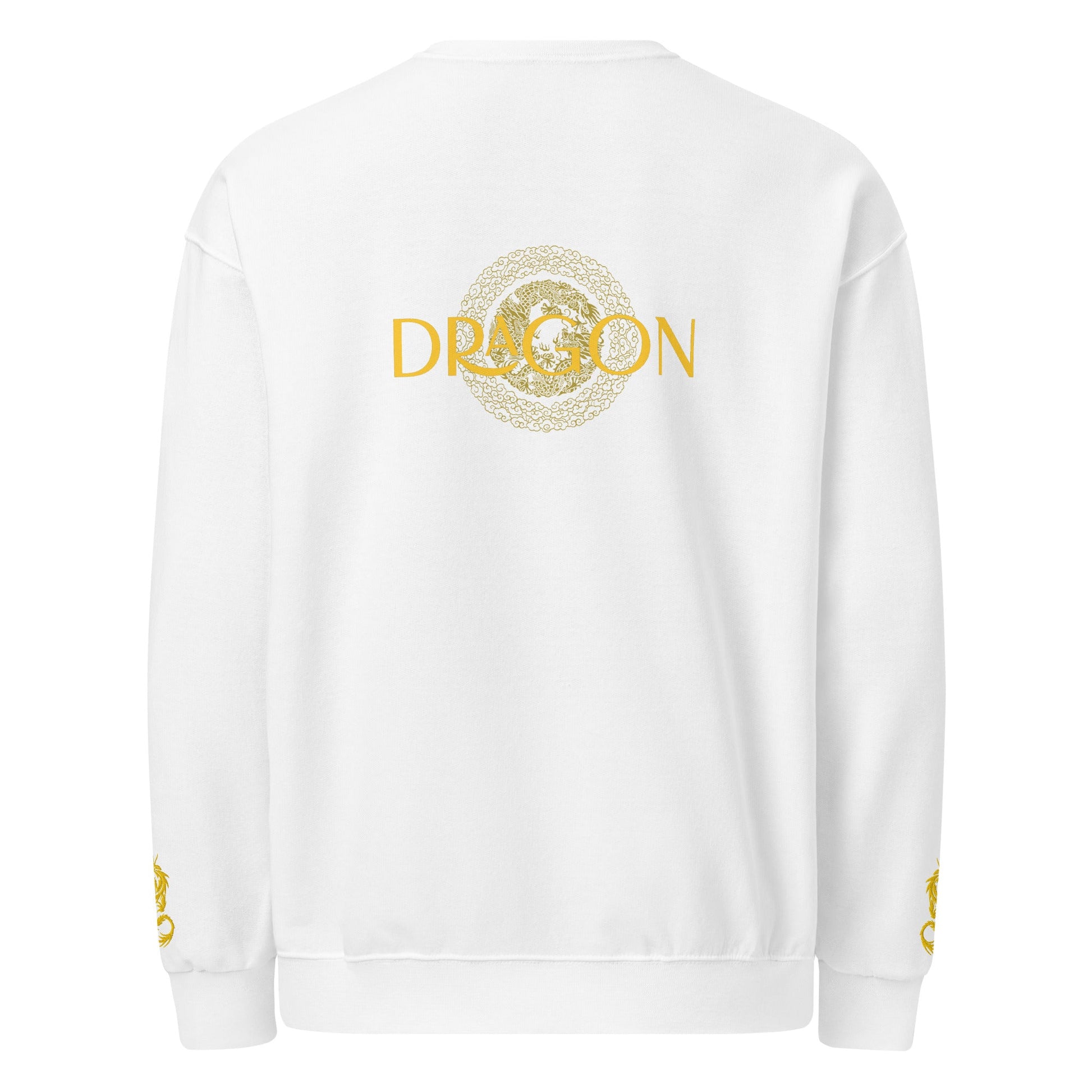 Sweat col rond unisexe Prestige™ Noir & Or "DRAGON" - Prestige SXM