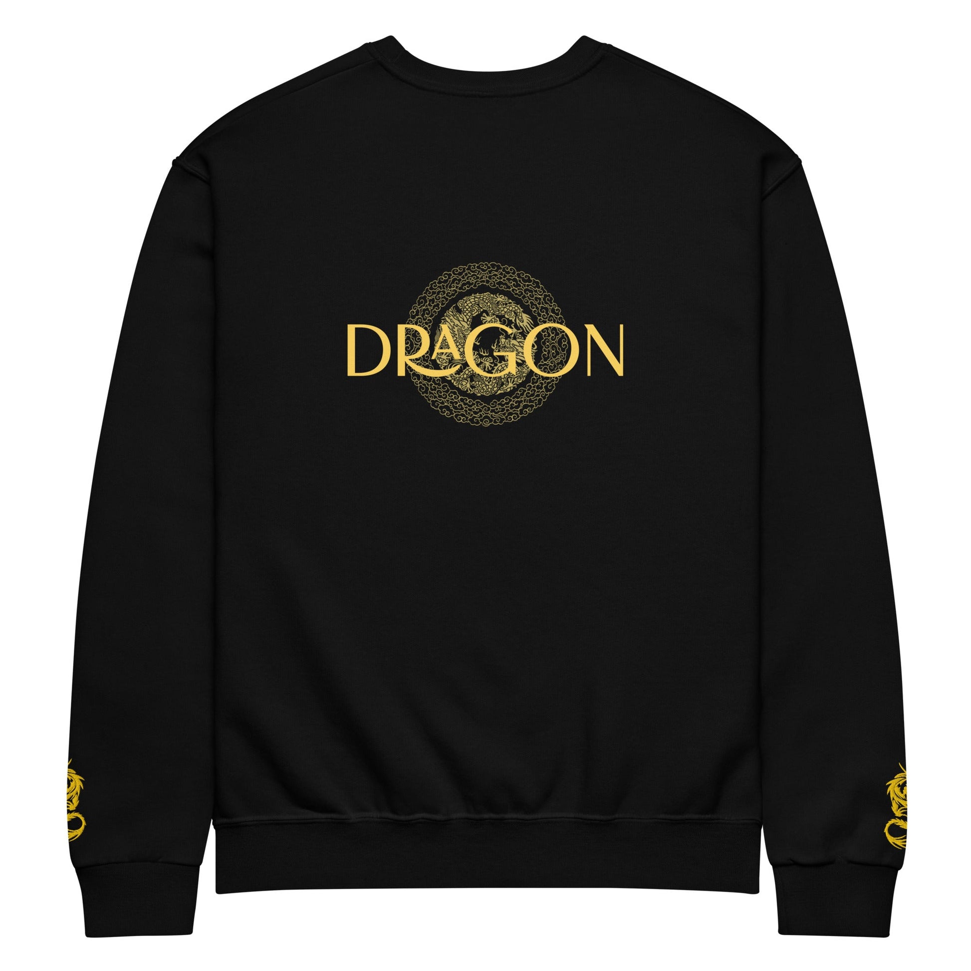 Sweat col rond unisexe Prestige™ Noir & Or "DRAGON" - Prestige SXM