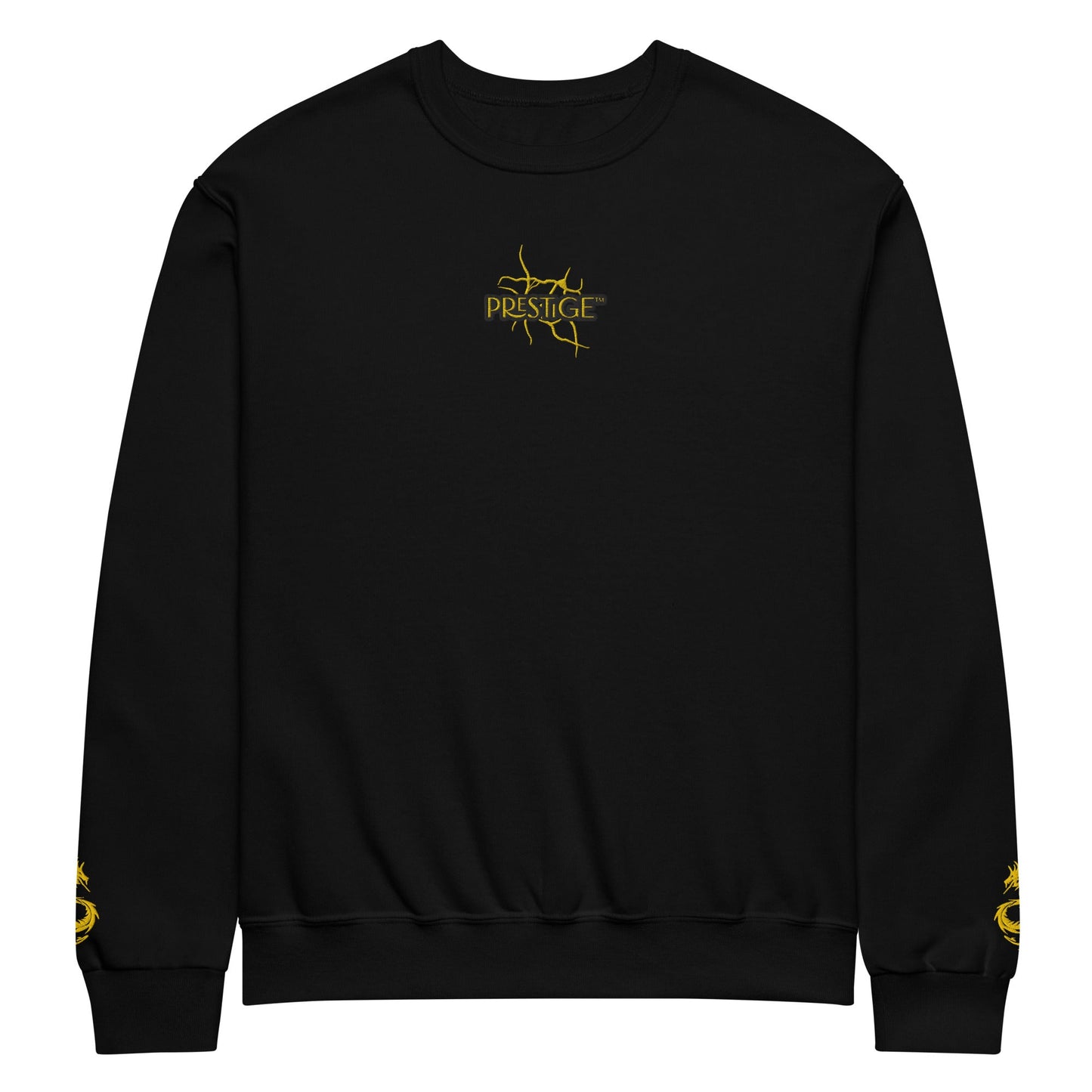 Sweat col rond unisexe Prestige™ Noir & Or "DRAGON" - Prestige SXM