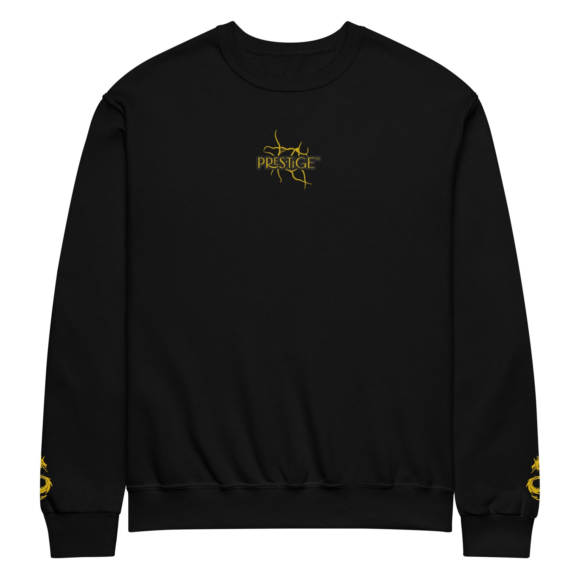 Sweat col rond unisexe Prestige™ Noir & Or "DRAGON" - Prestige SXM