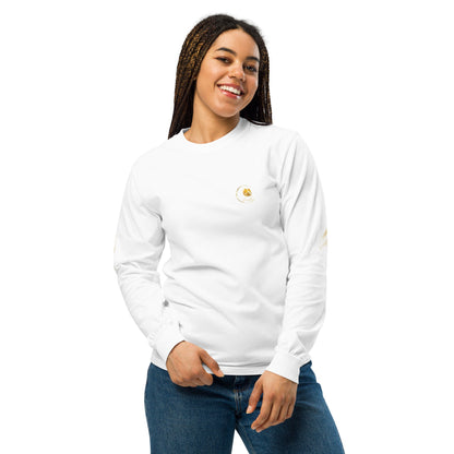 Sweatshirt unisexe Prestige™ à manches longues teinté Noir et Or - Prestige SXM