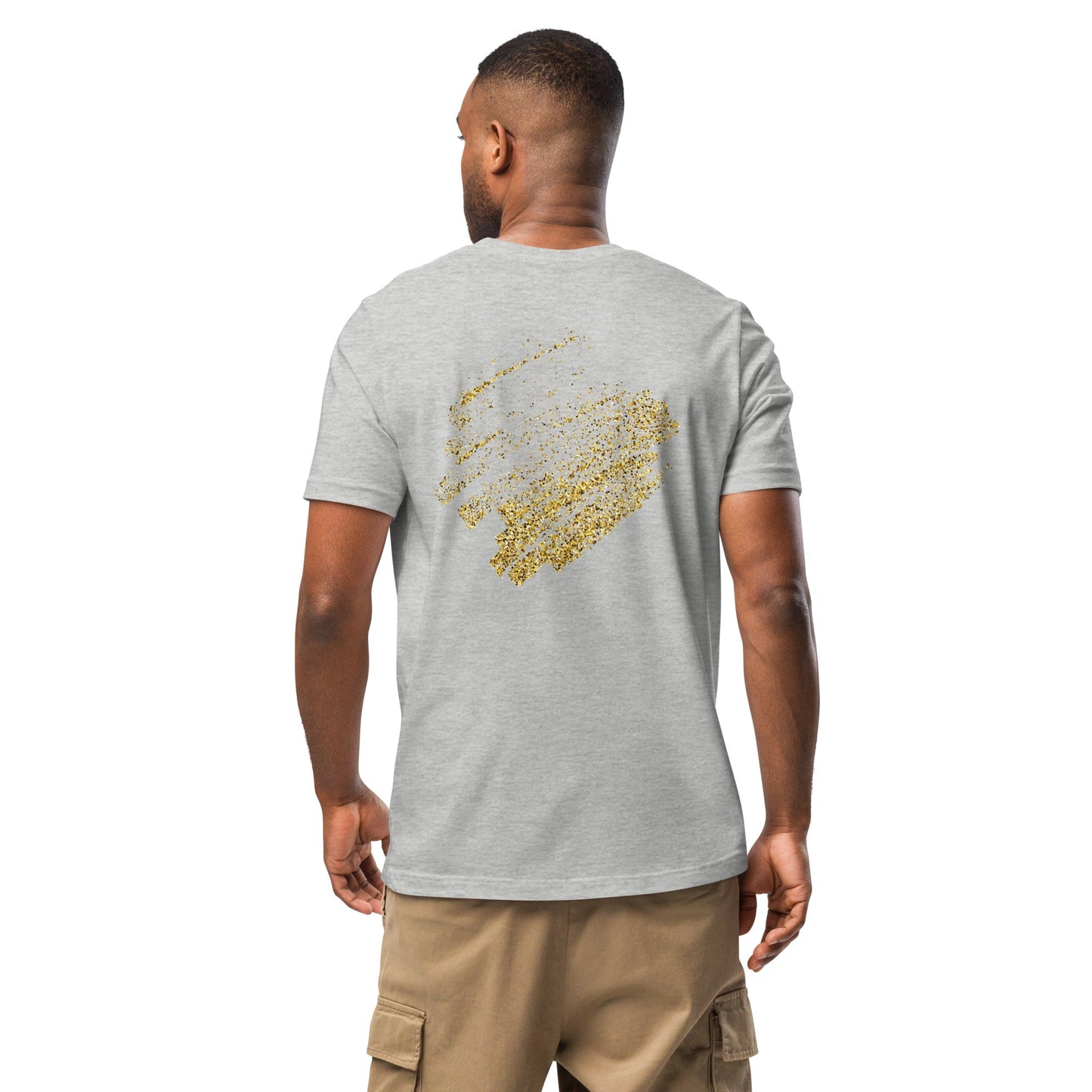 T-shirt Logo Style Poussière d'or Prestige™ unisexe - Prestige SXM