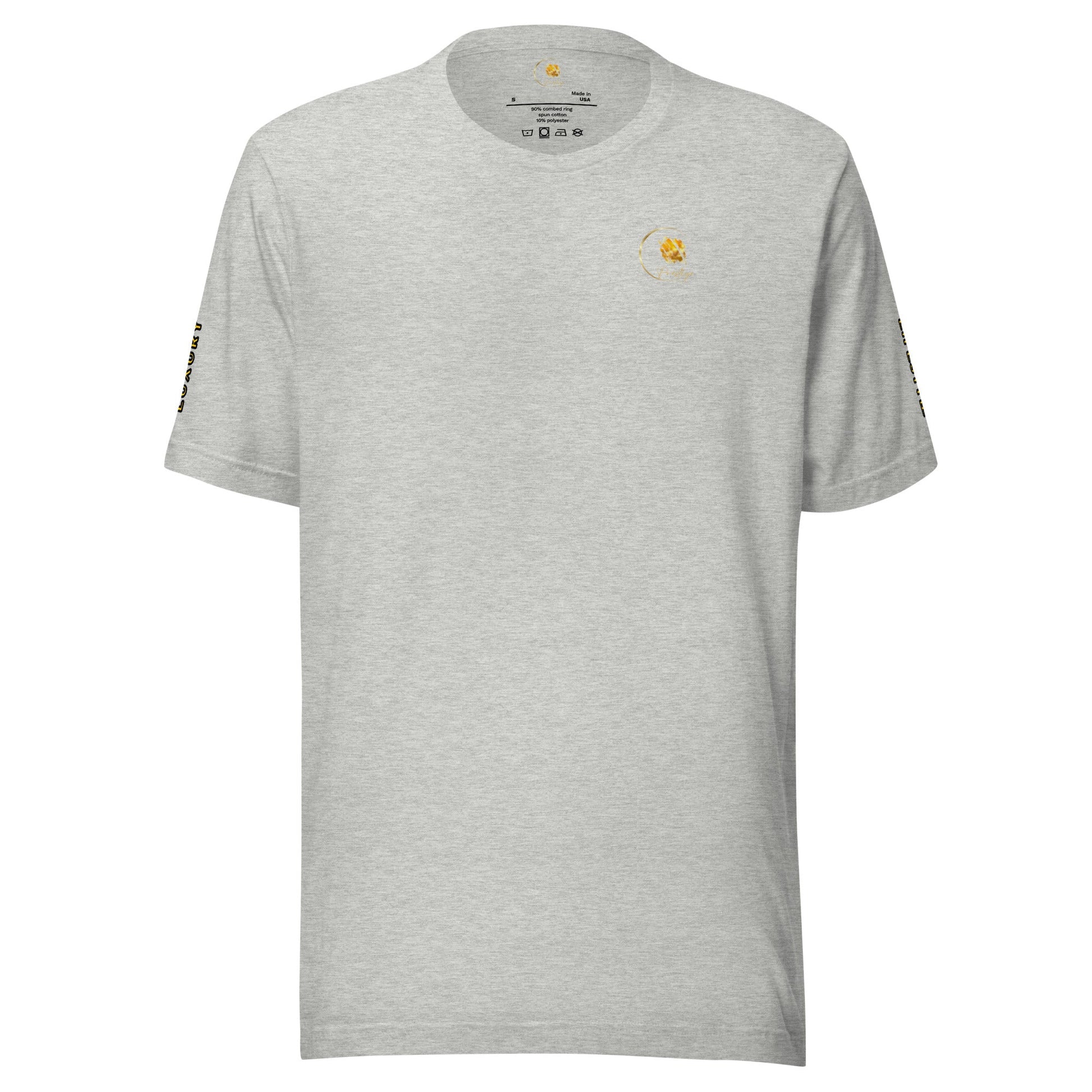 T-shirt Logo Style Poussière d'or Prestige™ unisexe - Prestige SXM