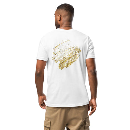 T-shirt Logo Style Poussière d'or Prestige™ unisexe - Prestige SXM