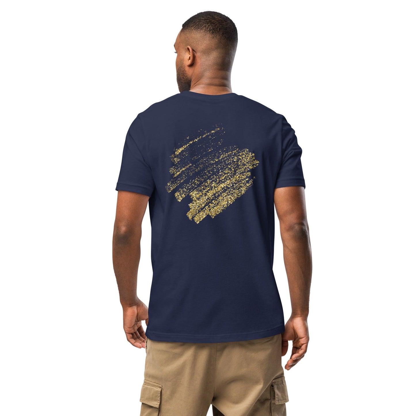 T-shirt Logo Style Poussière d'or Prestige™ unisexe - Prestige SXM