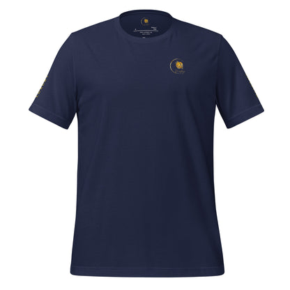 T-shirt Logo Style Poussière d'or Prestige™ unisexe - Prestige SXM