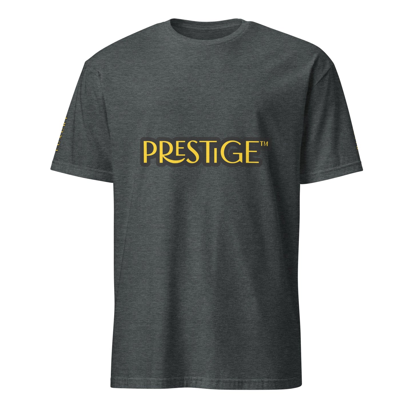 T-shirt Logo Texte Imprimé Prestige™ Unisexe à Manches Courtes - Prestige SXM