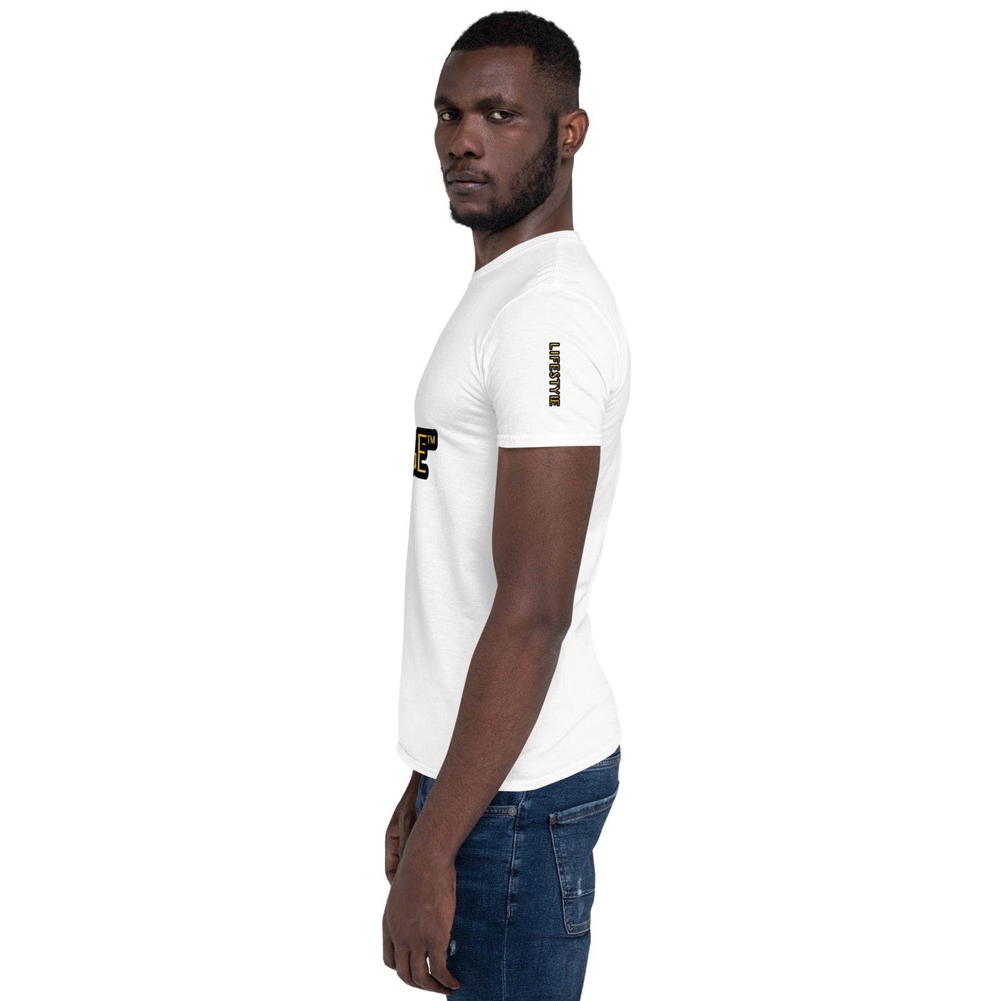 T-shirt Logo Texte Imprimé Prestige™ Unisexe à Manches Courtes - Prestige SXM