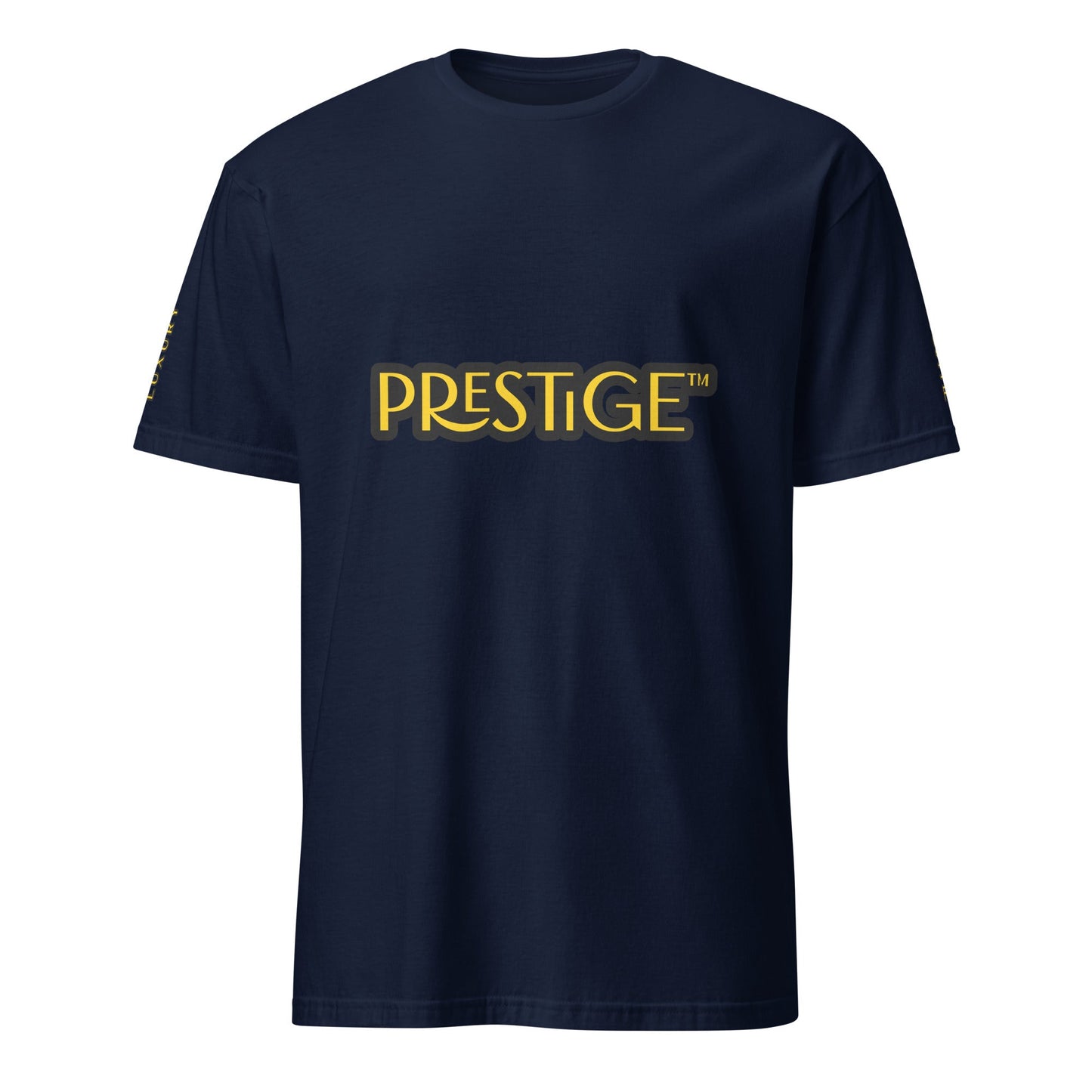 T-shirt Logo Texte Imprimé Prestige™ Unisexe à Manches Courtes - Prestige SXM