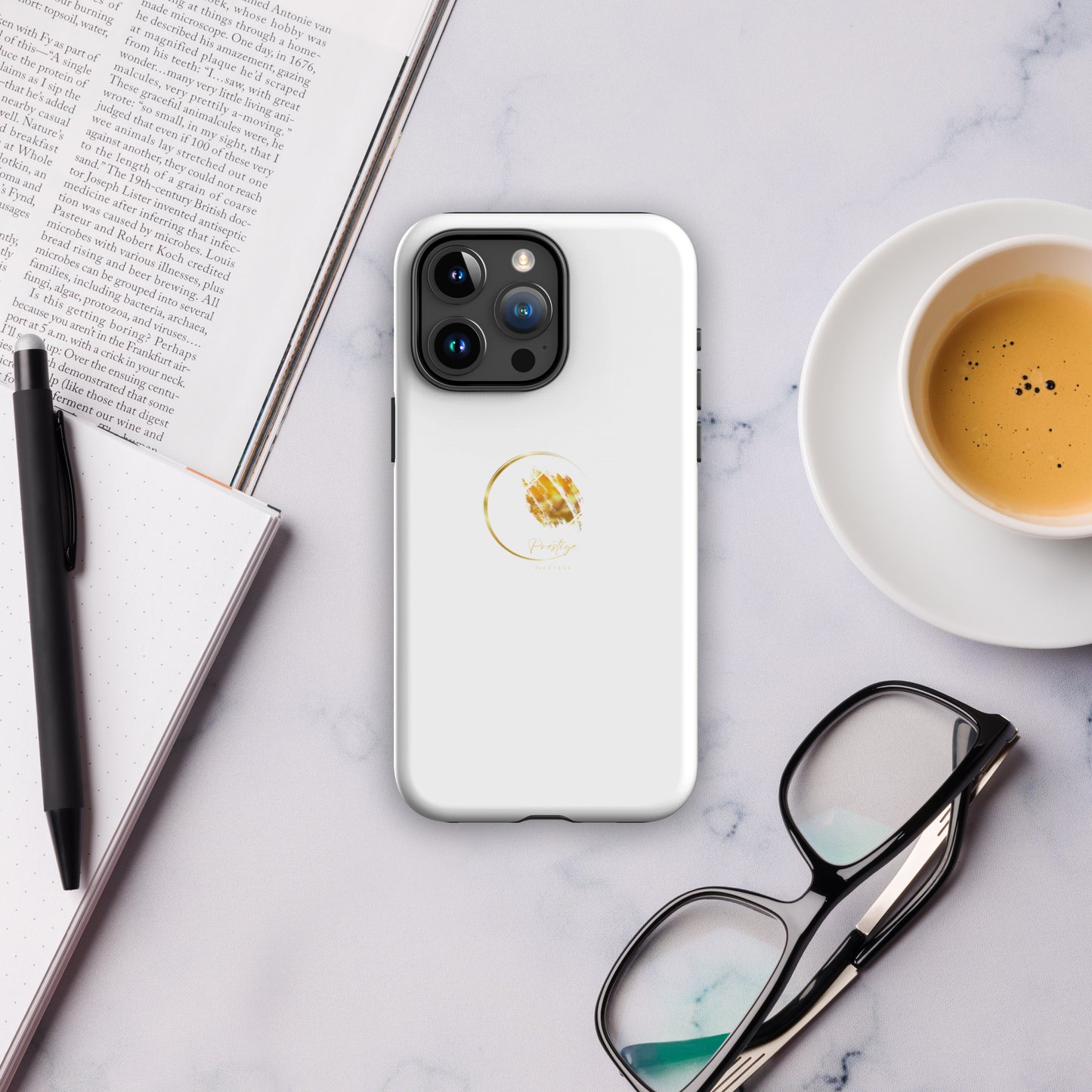 Pure White Prestige™ Hard Case for iPhone®