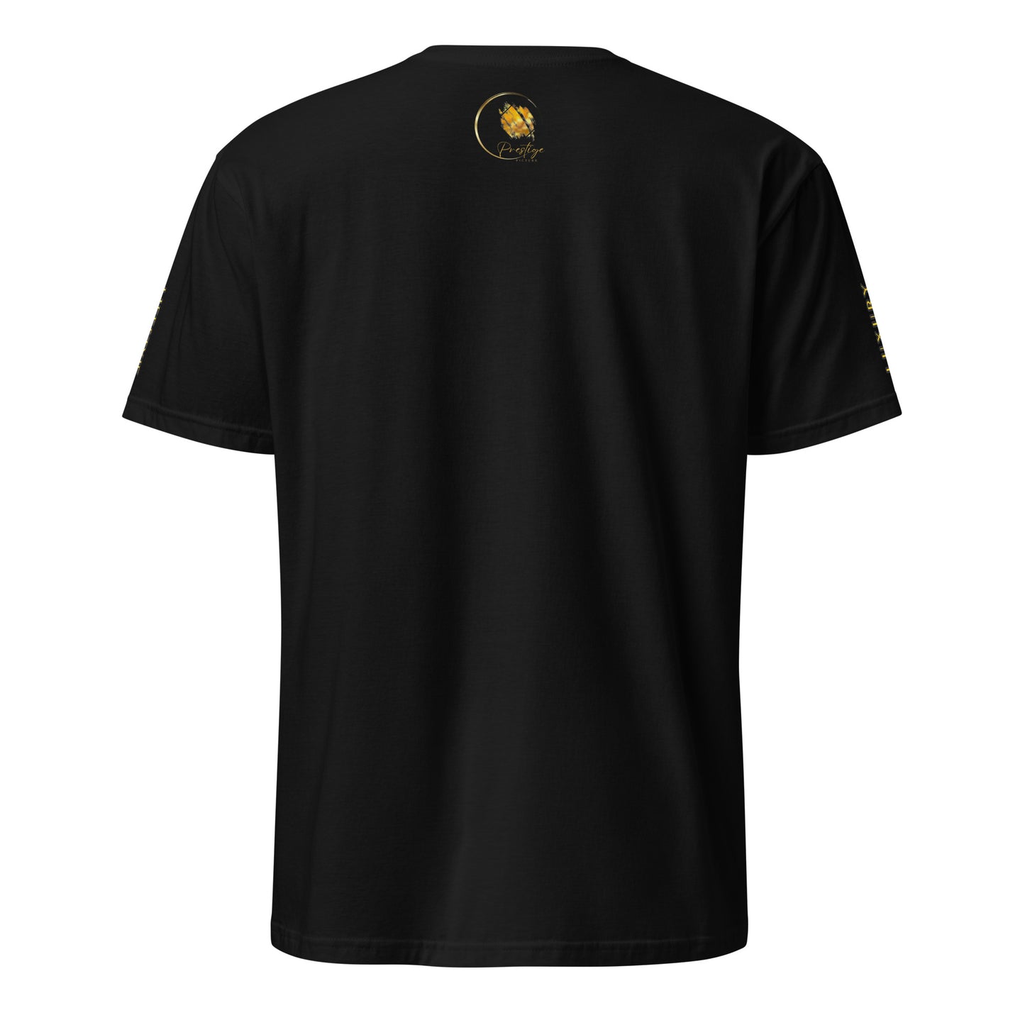 Prestige™ Unisex Kurzarm-Text-Logo-T-Shirt