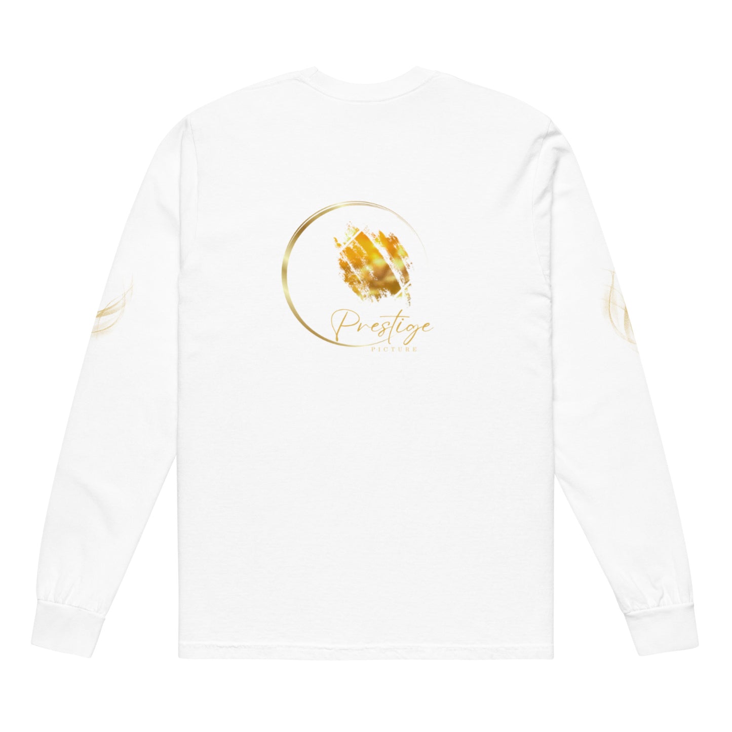 Prestige™ Unisex-Langarm-Sweatshirt in den Farben Schwarz und Gold