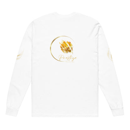 Prestige™ Unisex-Langarm-Sweatshirt in den Farben Schwarz und Gold