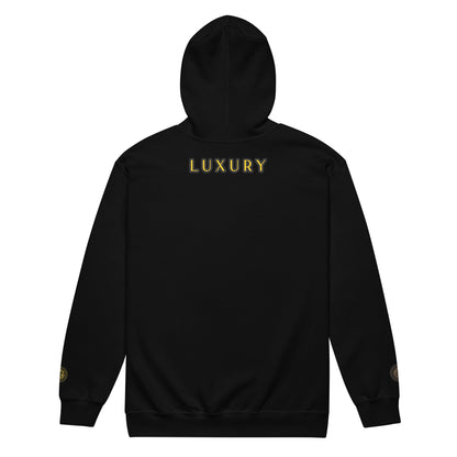 Sweat à capuche épais unisexe à fermeture éclair Prestige™ LUXURY DRAGON