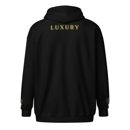 Sweat à capuche épais unisexe à fermeture éclair Prestige™ LUXURY DRAGON