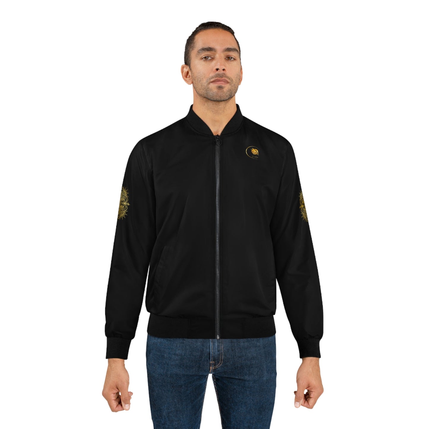 Veste bombardier pour hommes Prestige™ Noir et Or - Prestige SXM