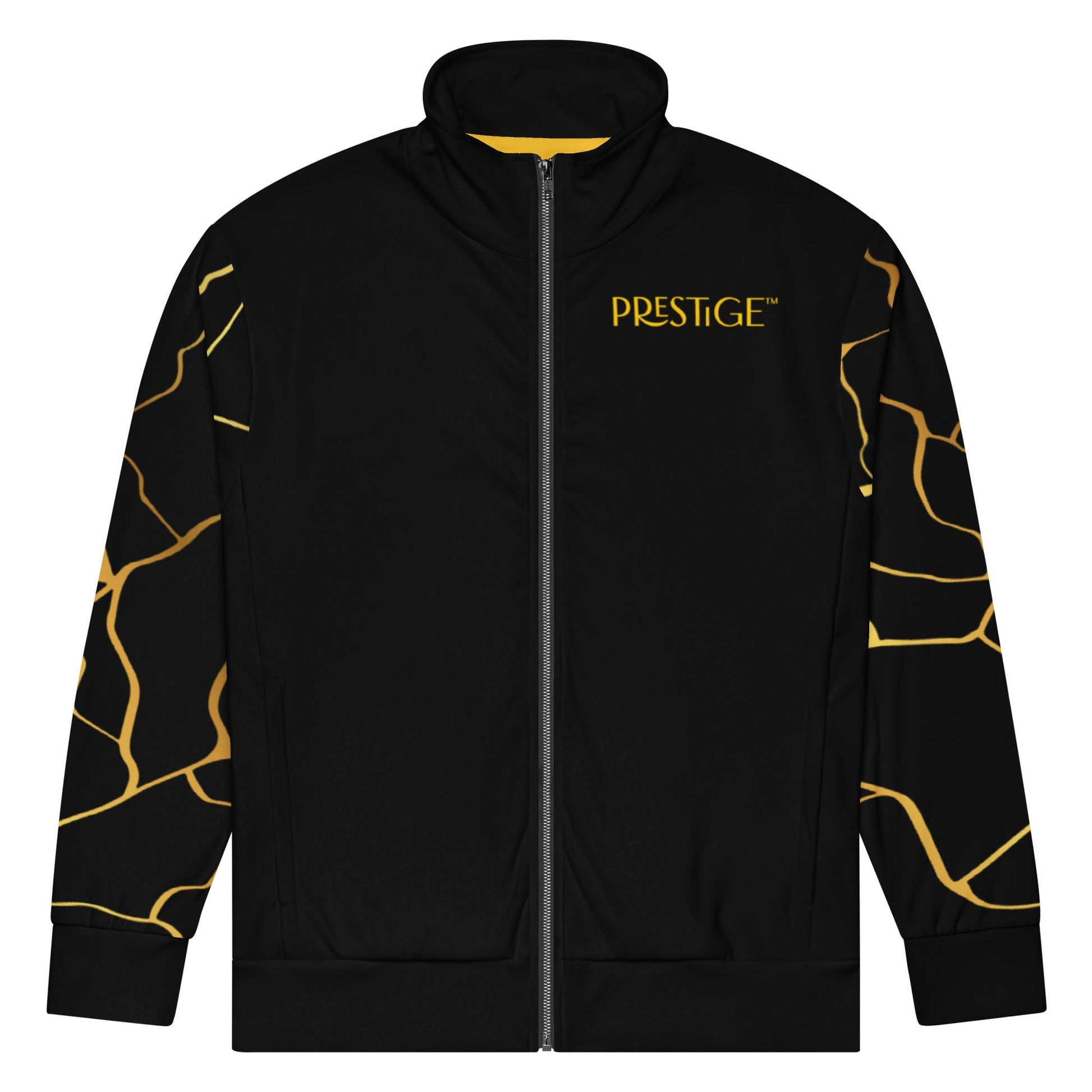 Veste de survêtement Prestige™ unisexe Noir et Or Filament Horizon - Prestige SXM