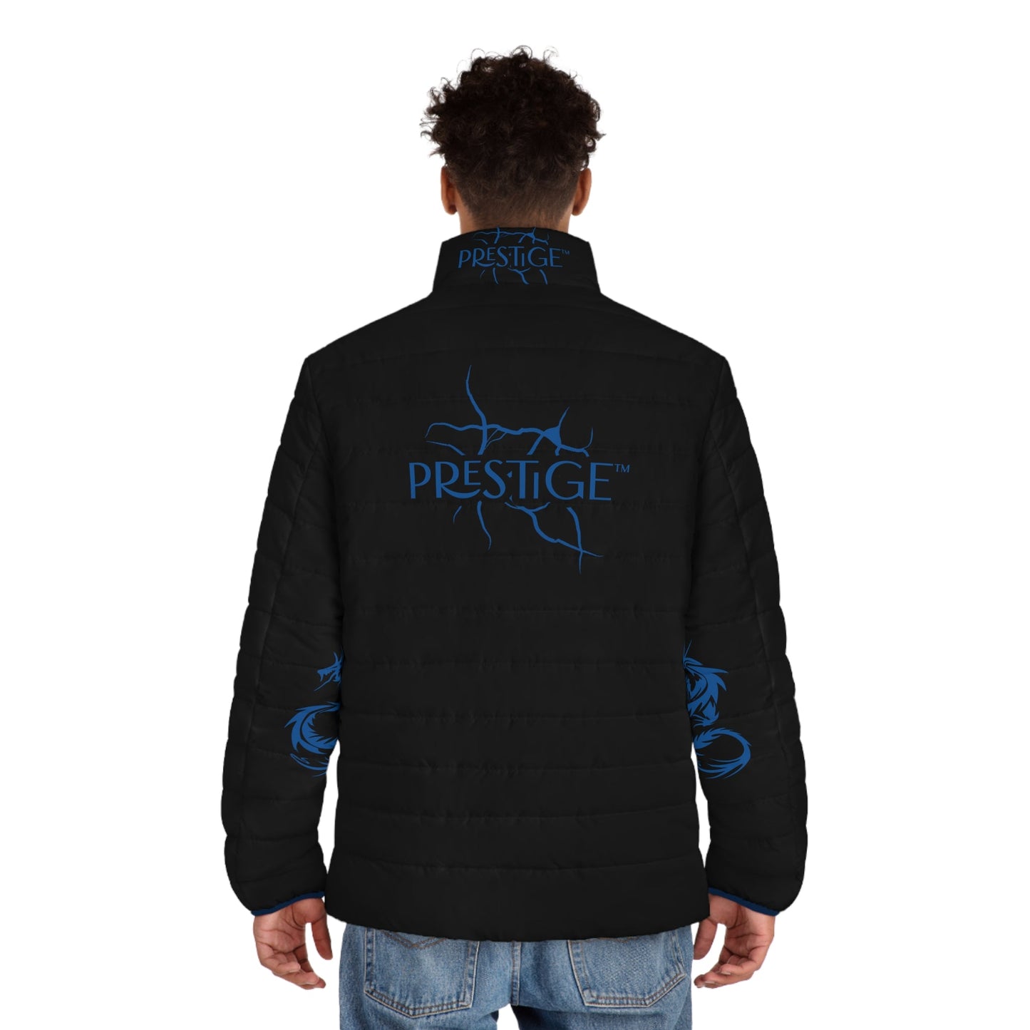 Veste Polaire pour Hommes Prestige™ Noir et Or "DRAGON" - Prestige SXM