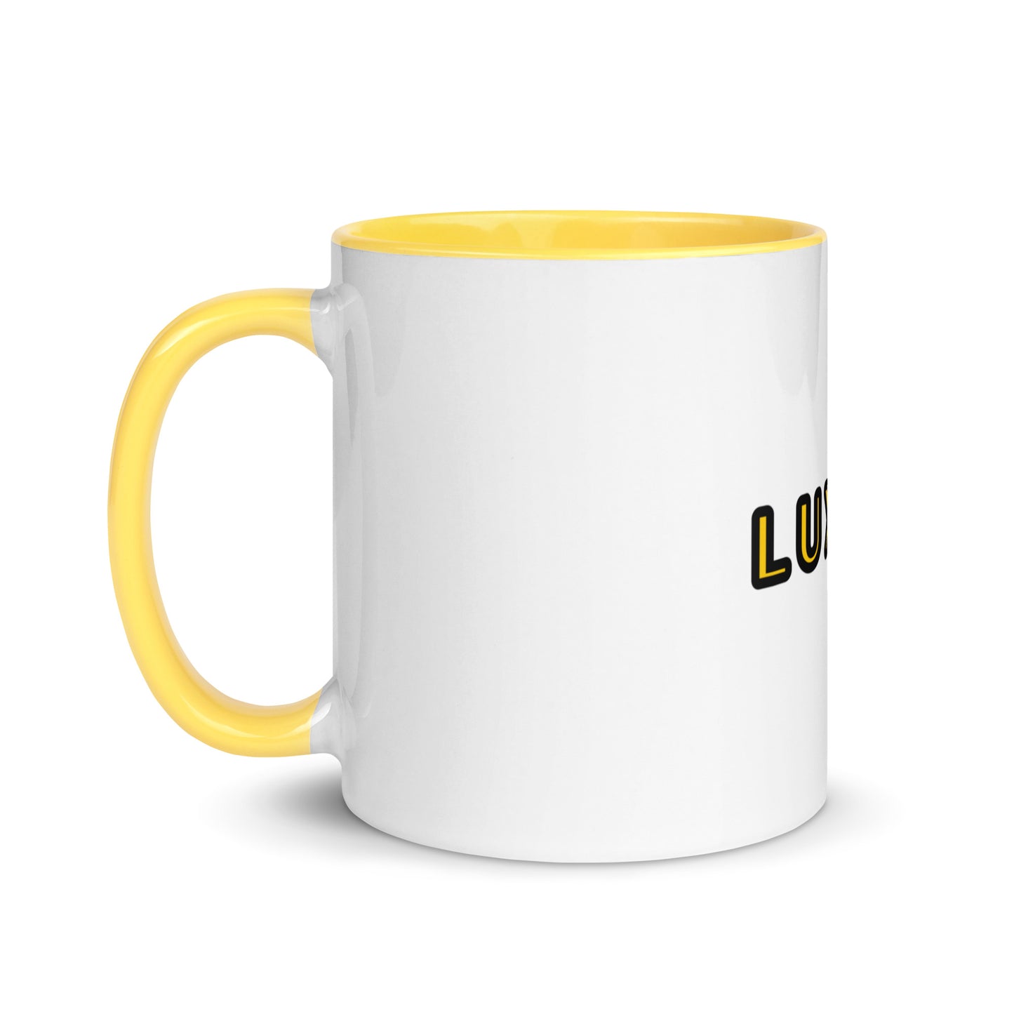 Mug Prestige™ Blanc à Intérieur Coloré LUXURY