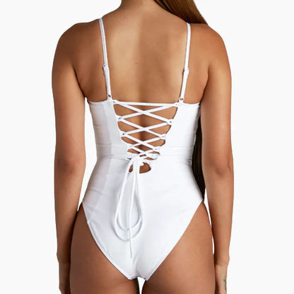 Strappy swimsuit